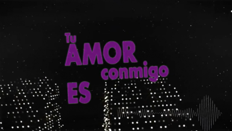 Creation of Video Lyric for Song “Mi Ayuda”